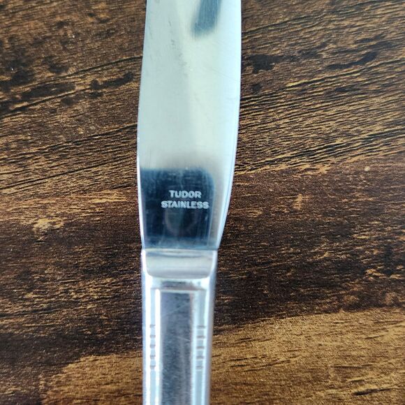 Oneida ELAINE Hollow Grill Knife Set 4 Flatware Silverware Cutlery Vintage - Picture 6 of 6